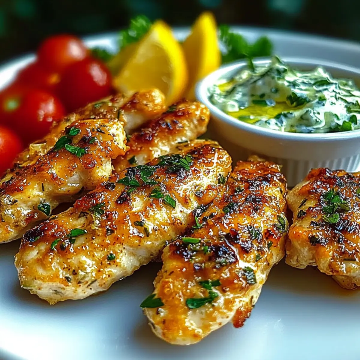 Savory Mediterranean Chicken Tenders that Burst with Flavor