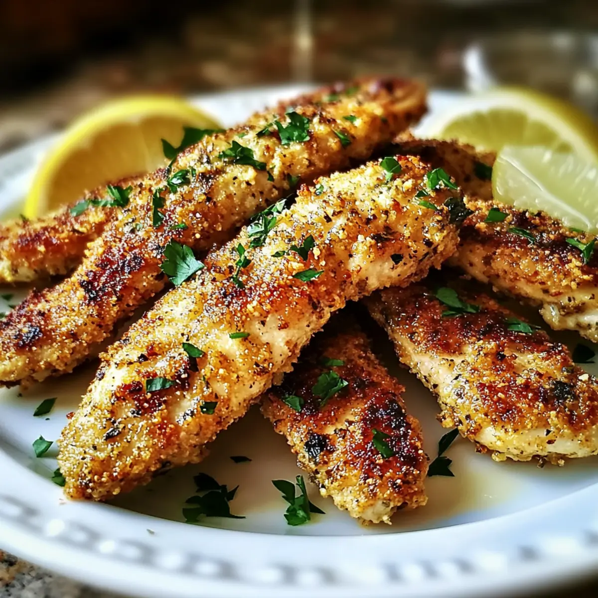 Mediterranean Chicken Tenders: A Crispy Flavor Adventure