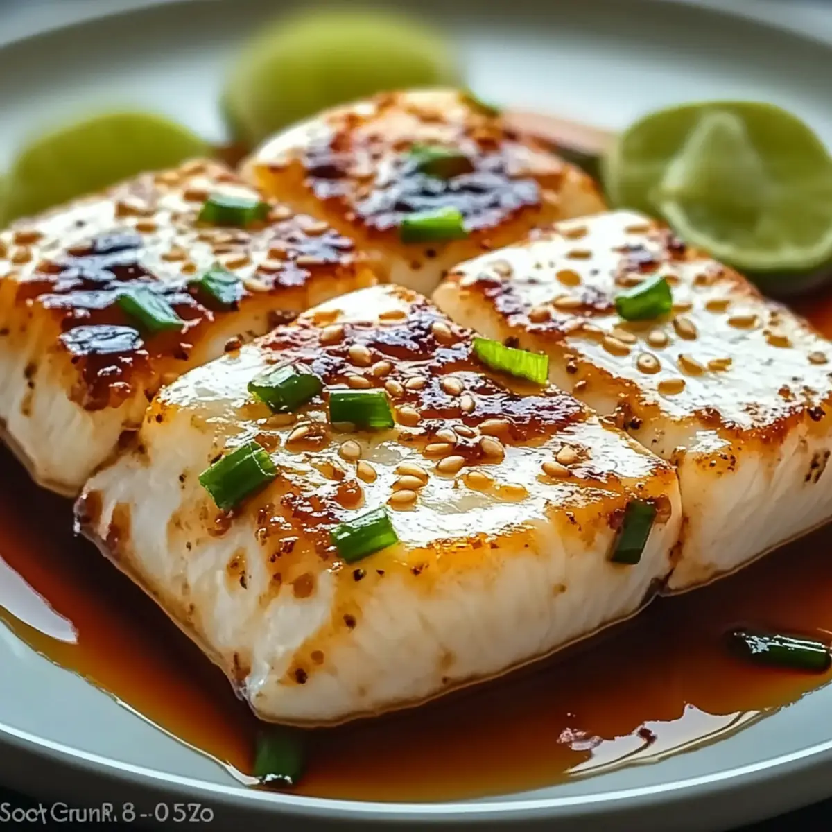 Savory Soy-Ginger Chilean Sea Bass with Scallions in 30 Minutes