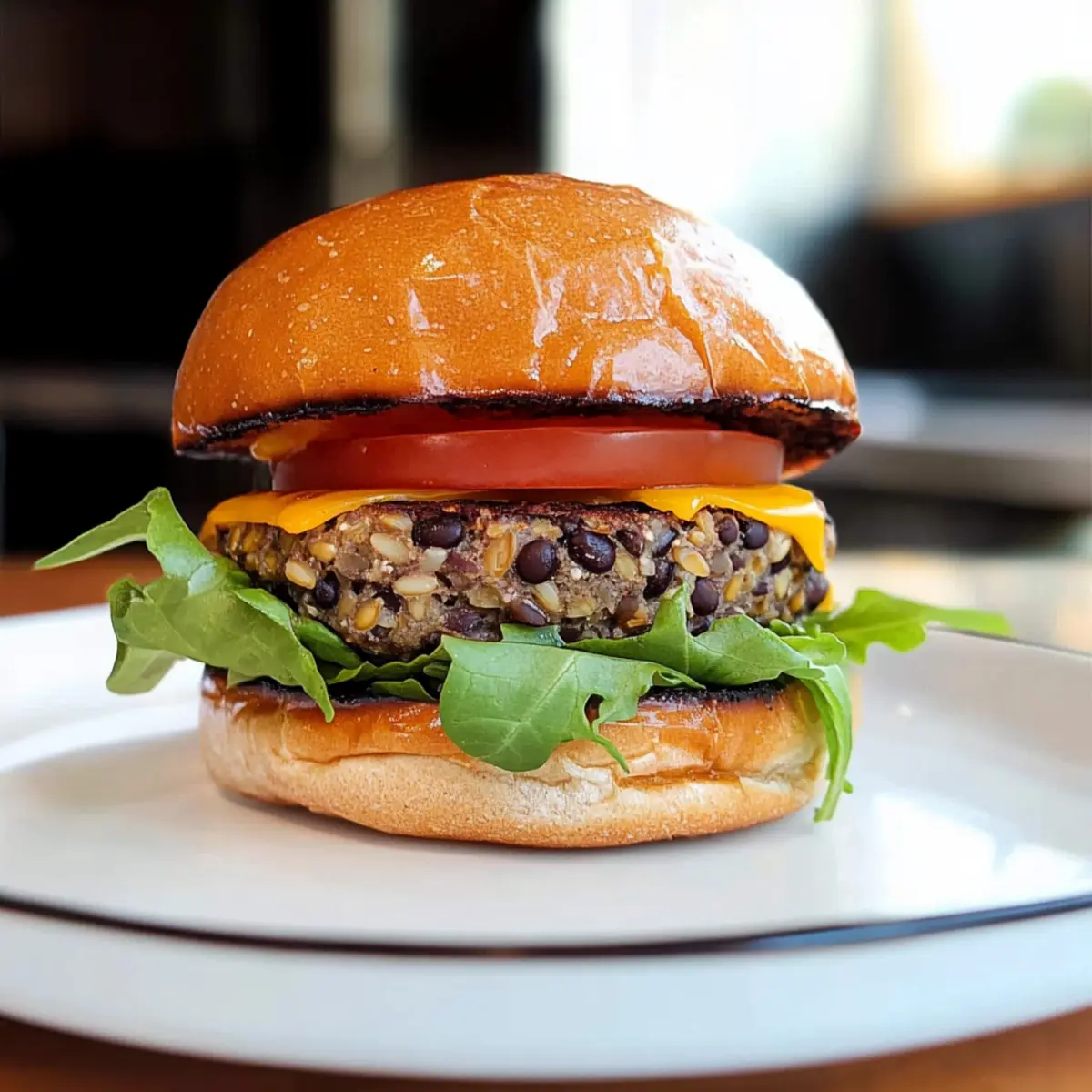 Ultimate Best Vegan Black Bean & Farro Burger Recipe
