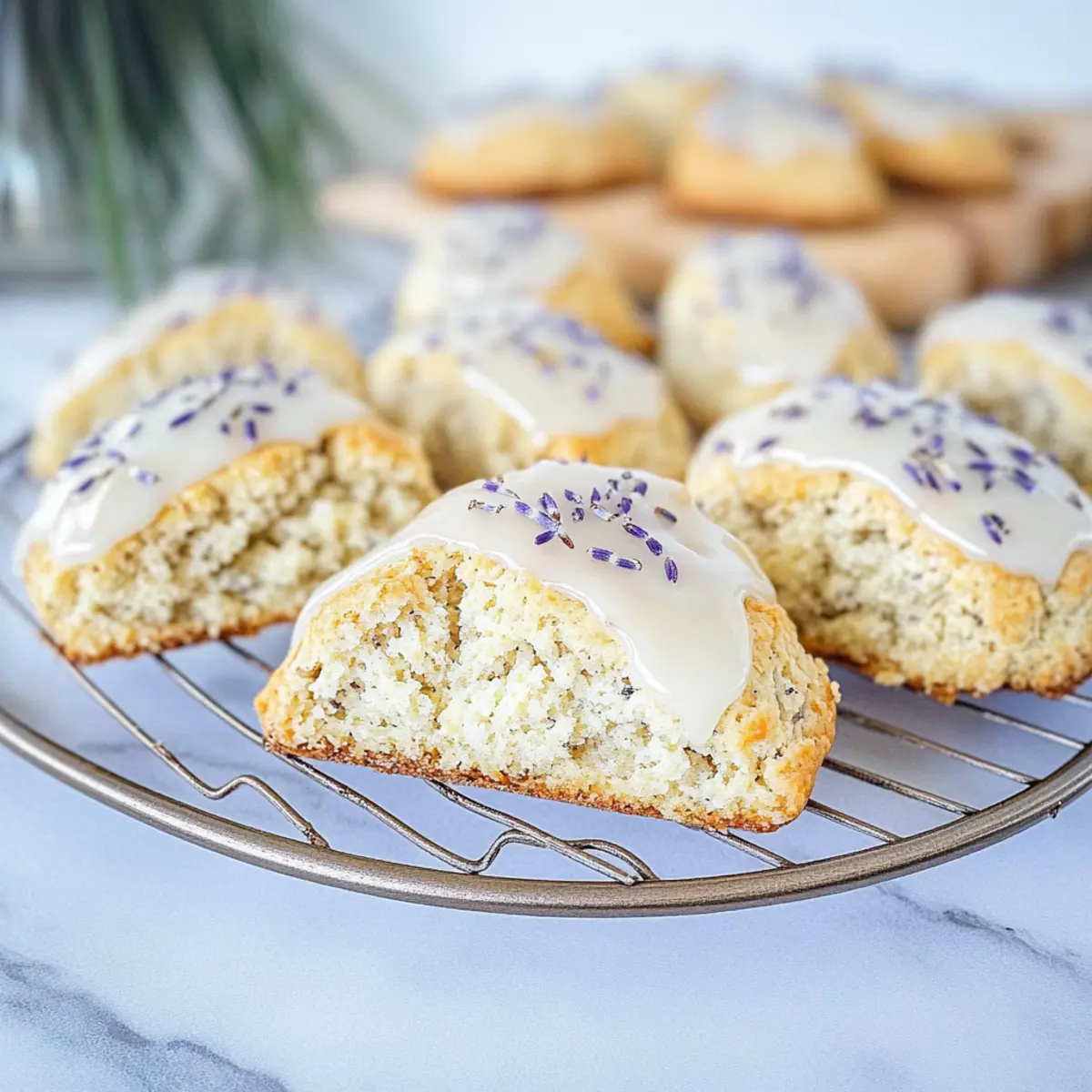 Delicious Lavender Vanilla Scones for Your Perfect Brunch