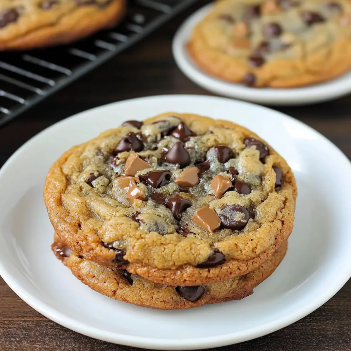Espresso Toffee Chocolate Chip Cookies for Coffee Lovers