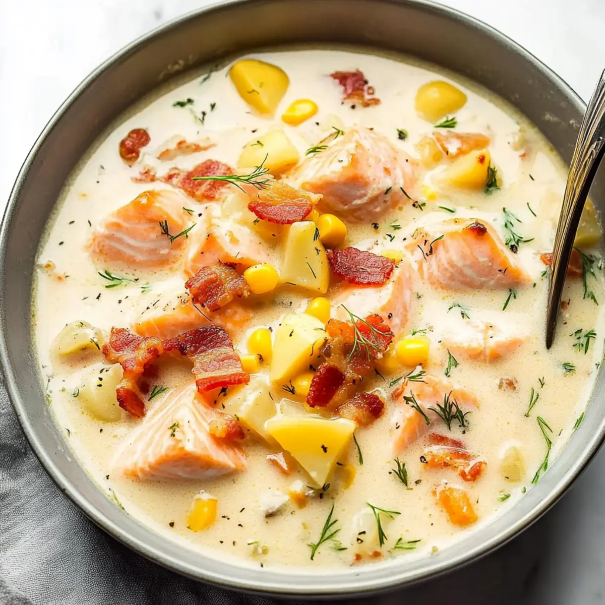Savory Salmon Chowder that’s Perfect for Cozy Nights