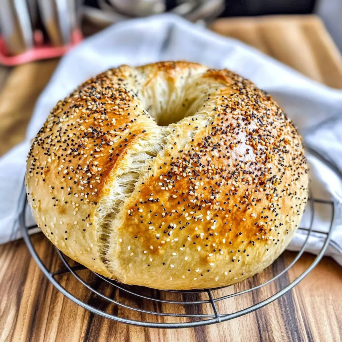 Everything Bagel No-Knead Bread: Easy Artisan Delight at Home