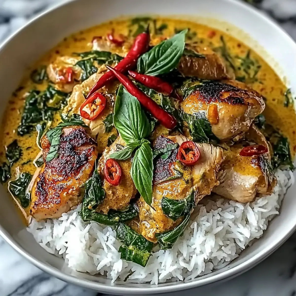 Lemongrass Chicken With Thai Coconut Curry: Easy Weeknight Bliss