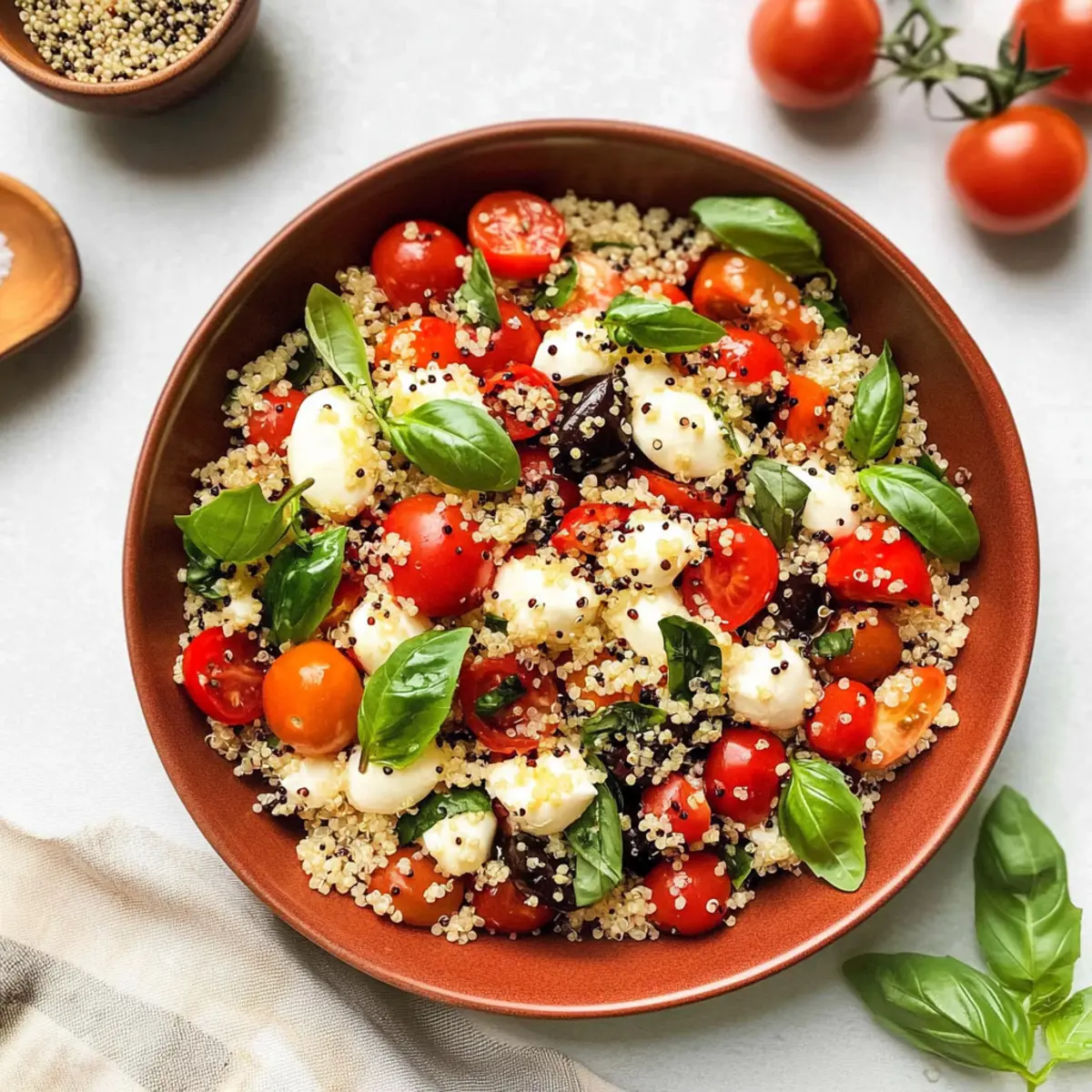 Caprese Quinoa Salad: A Fresh Twist on a Classic Delight