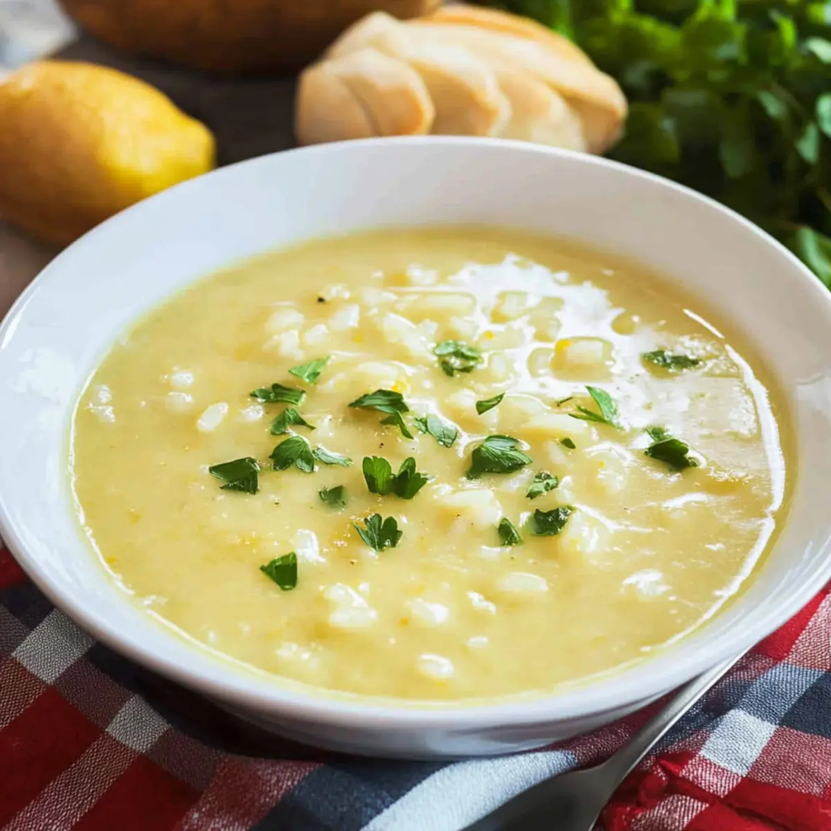 Lemon Rice Soup: The Comforting Twist You Need Tonight