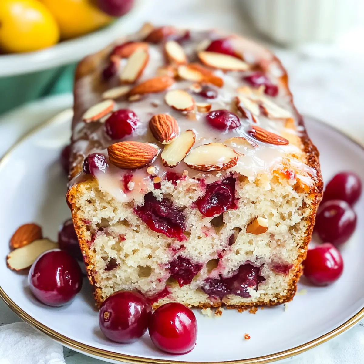 Irresistibly Moist Almond Cherry Bread Perfect for Any Occasion