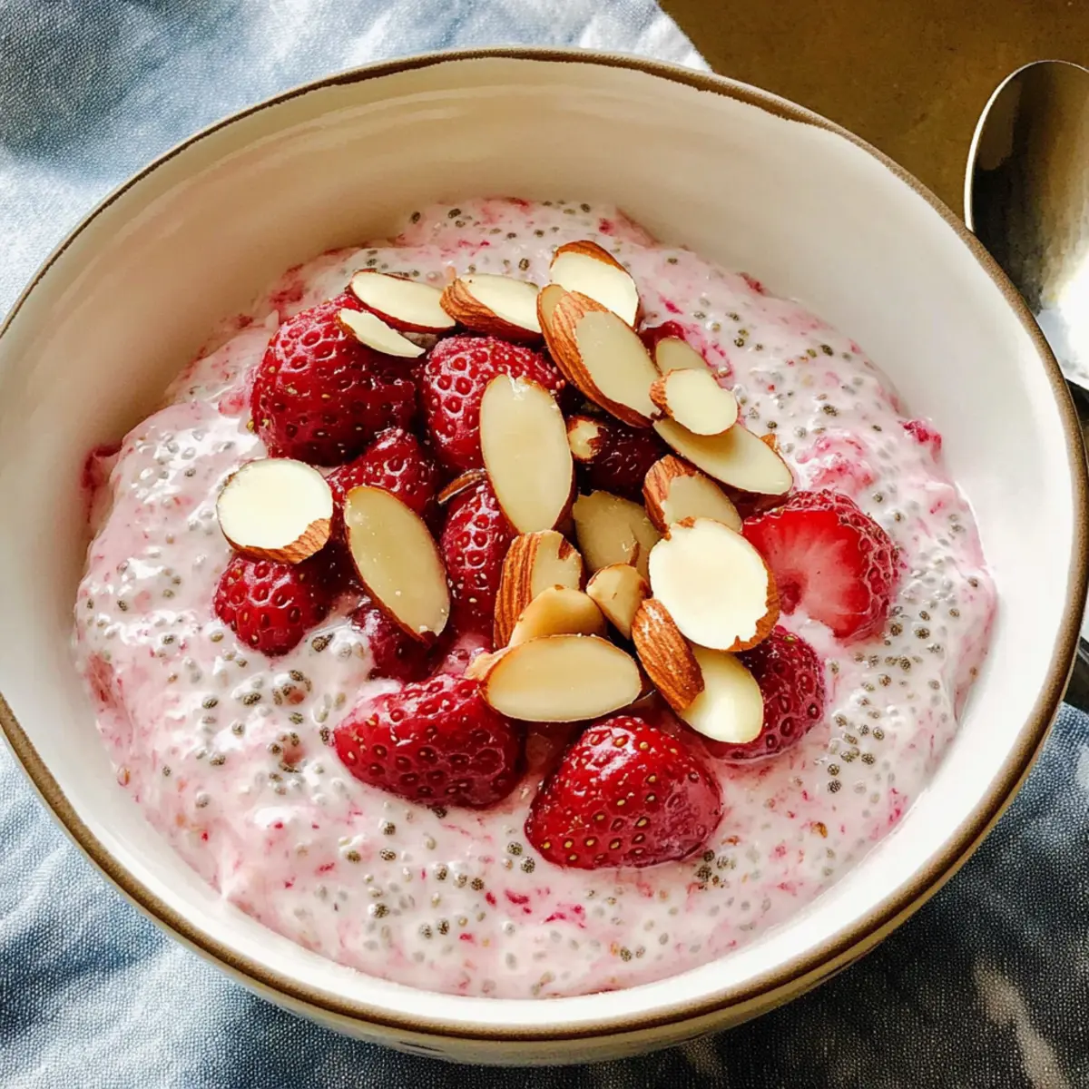 Creamy Strawberry Chia Yogurt Recipe for a Quick Breakfast