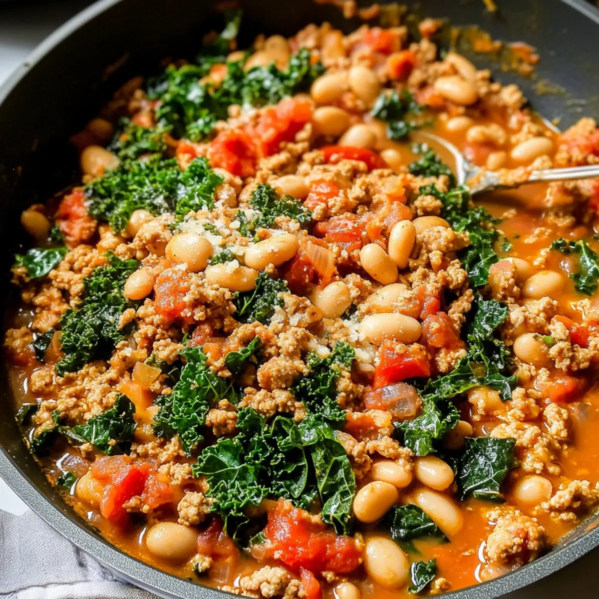 Tuscan Turkey and White Bean Skillet for Cozy Weeknight Dinners