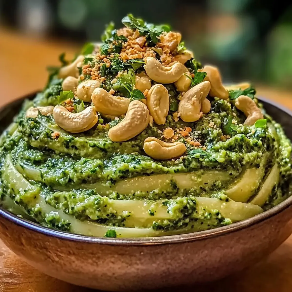 Creamy Vegan Garlic Scape Pesto That's Super Easy to Make
