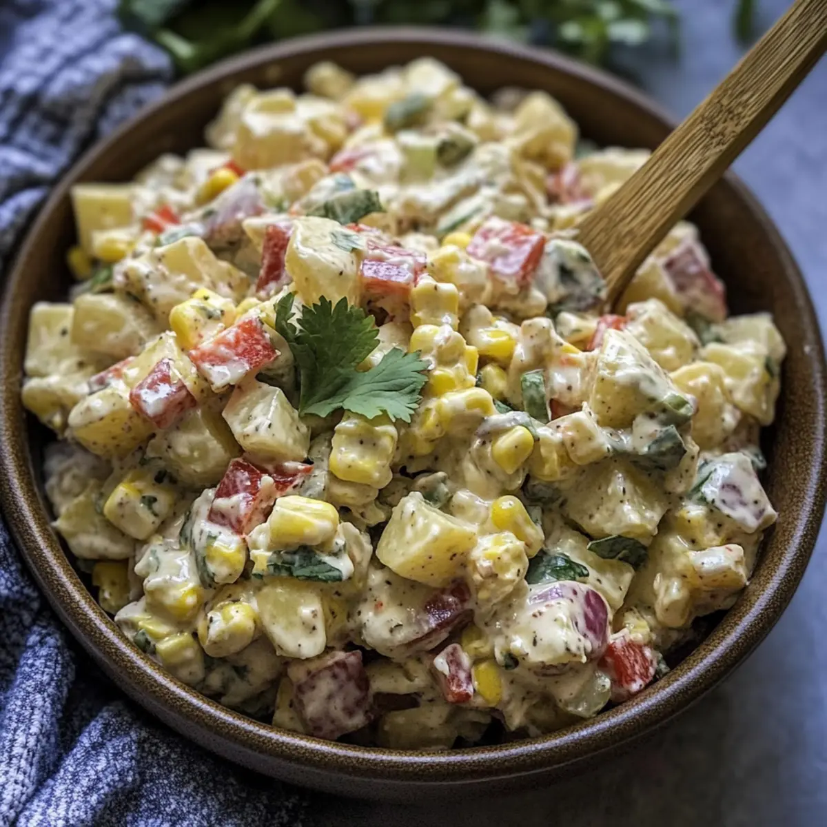 Deliciously Creamy Southwest Potato Salad for Summer Fun