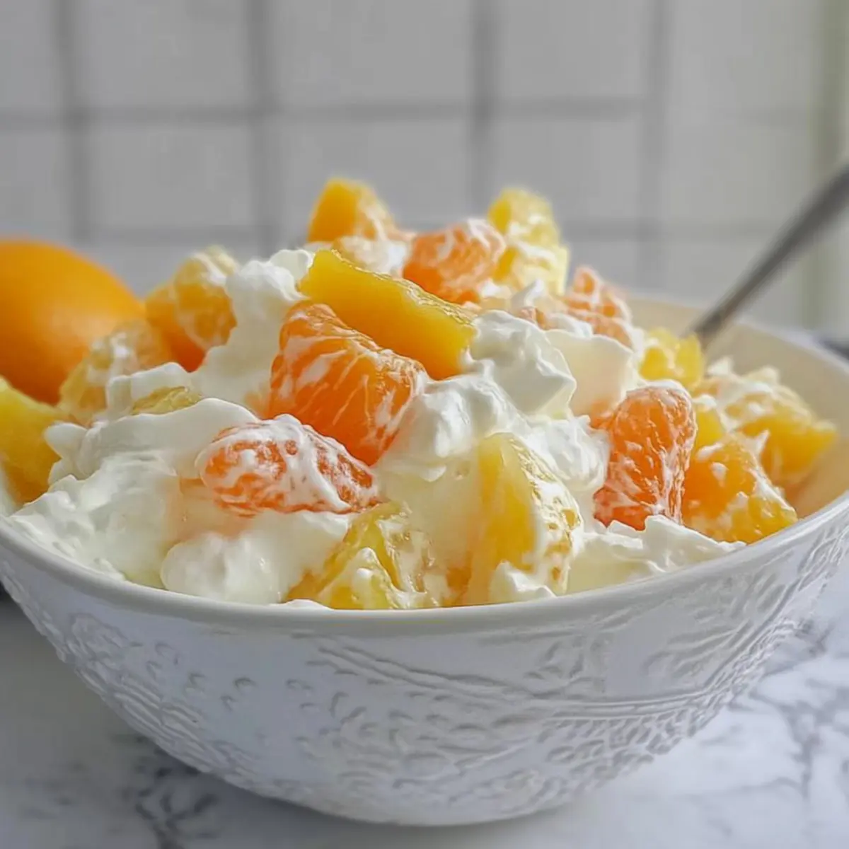 Delightful 5 Cup Salad – A Creamy Fruity Family Favorite