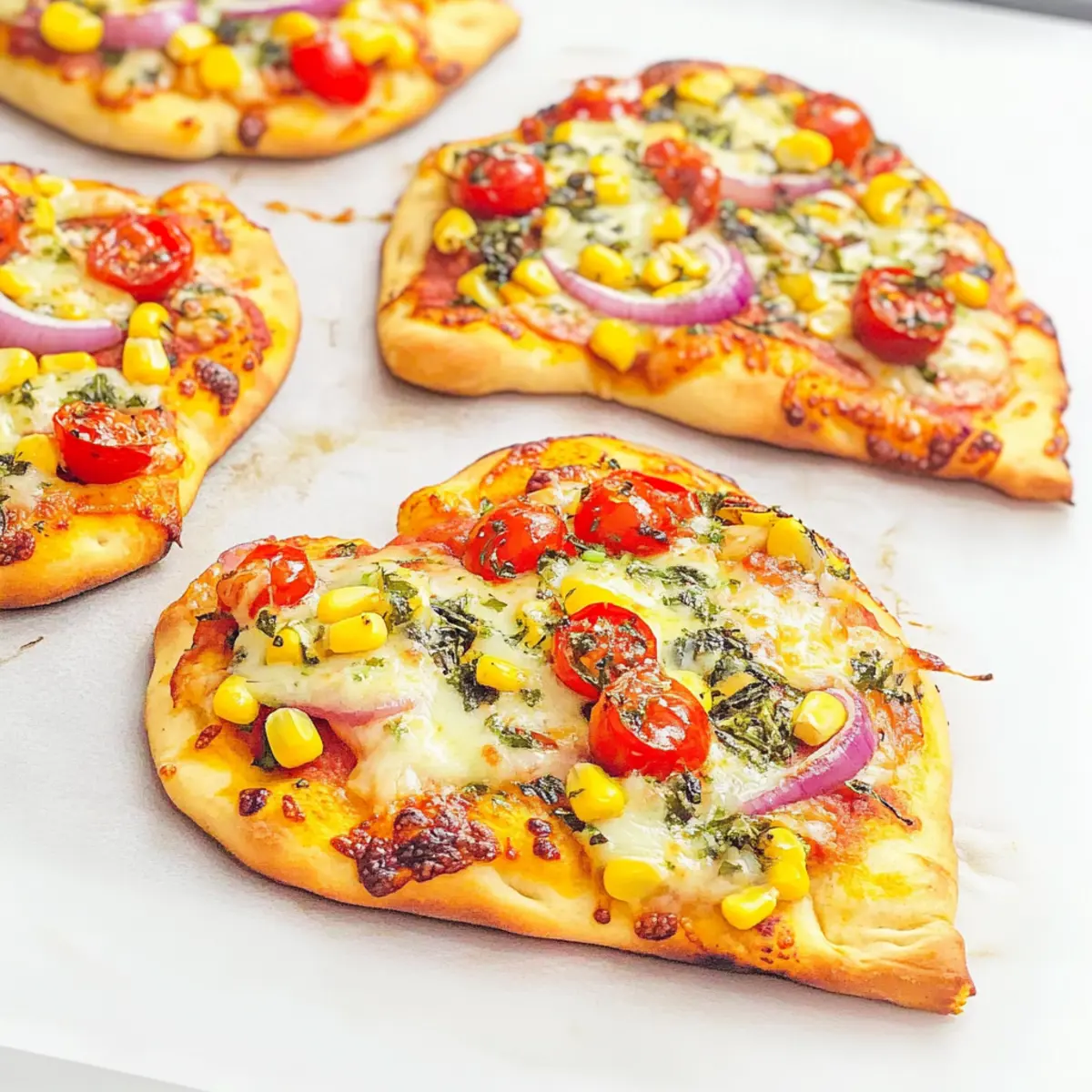 Delicious Vegetable Flatbread Pizza Ready in 15 Minutes