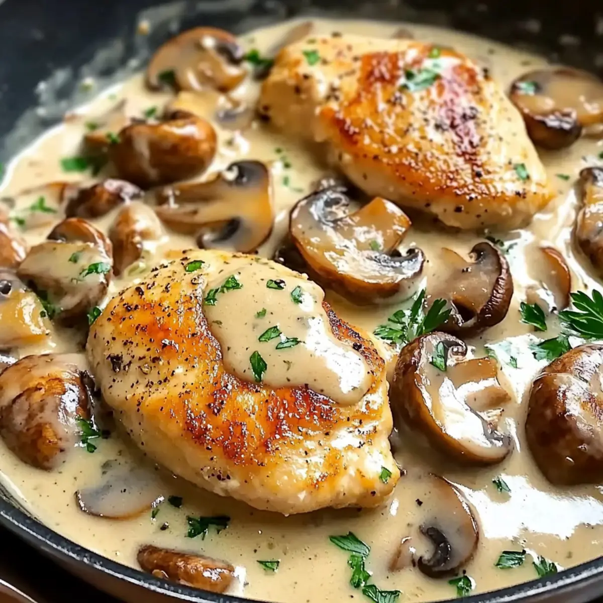 Mushroom Chicken Skillet: Comfort Food in One Pan