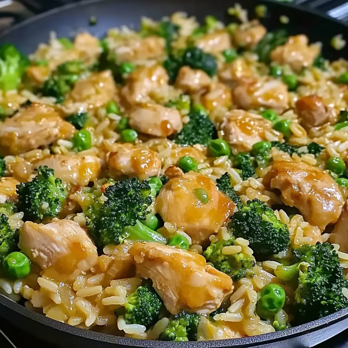 Creamy Chicken Broccoli Rice Skillet That Everyone Will Love