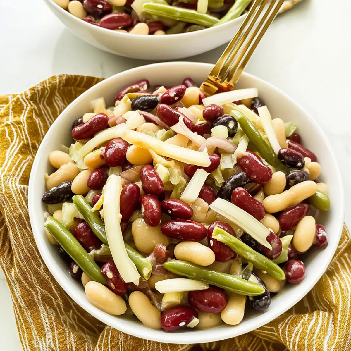 Zesty Favorite 5 Bean Salad for a Wholesome Meal