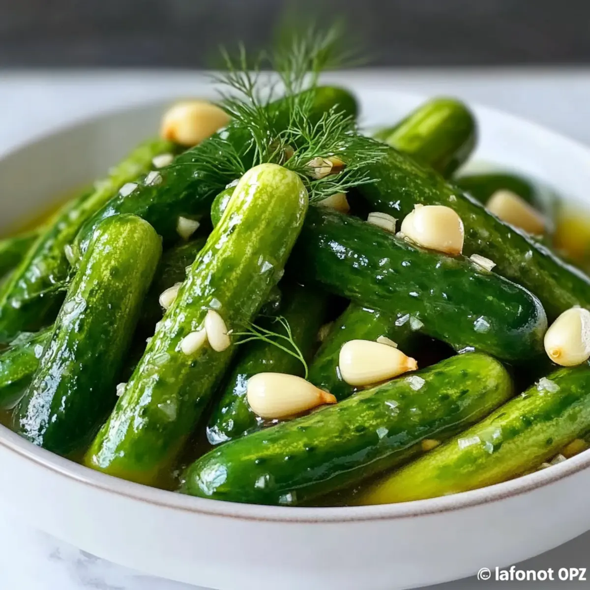 Classic Garlic Dill Spears: Crunchy Pickles in 15 Minutes