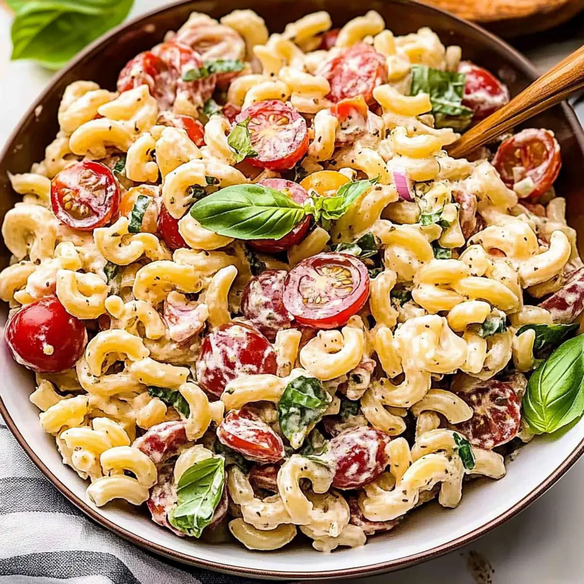 Italian Grinder Pasta Salad Perfect for Summer Gatherings