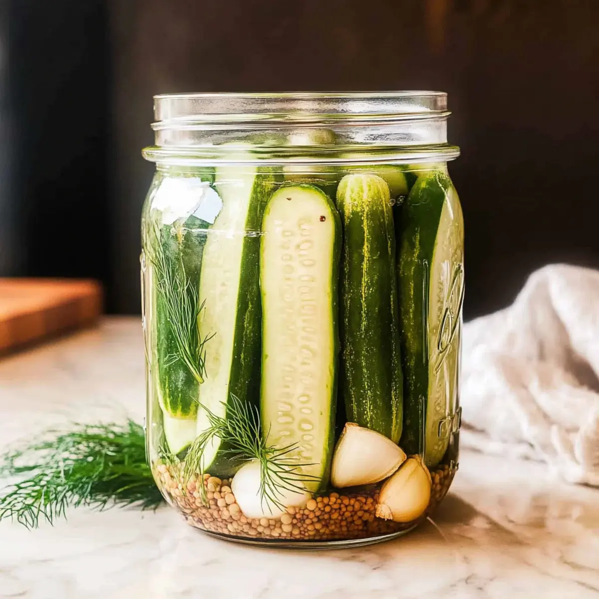 Crispy Refrigerator Dill Pickles: Easy & Totally Addictive