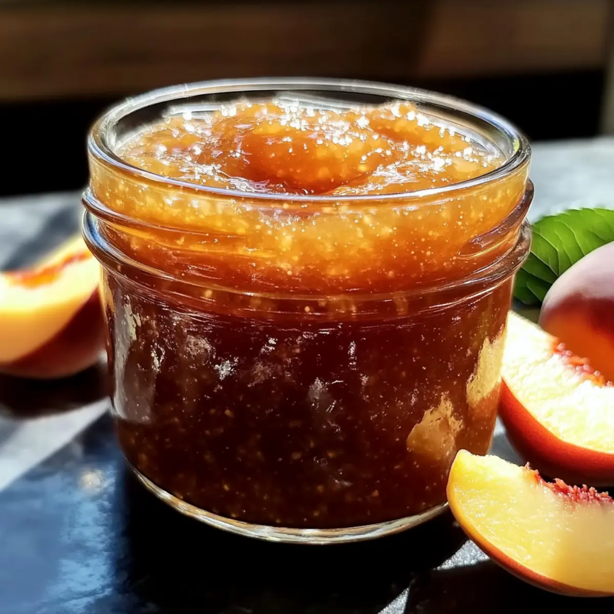 No-Cook Freezer Peach Jam: A Sweet Summer Delight