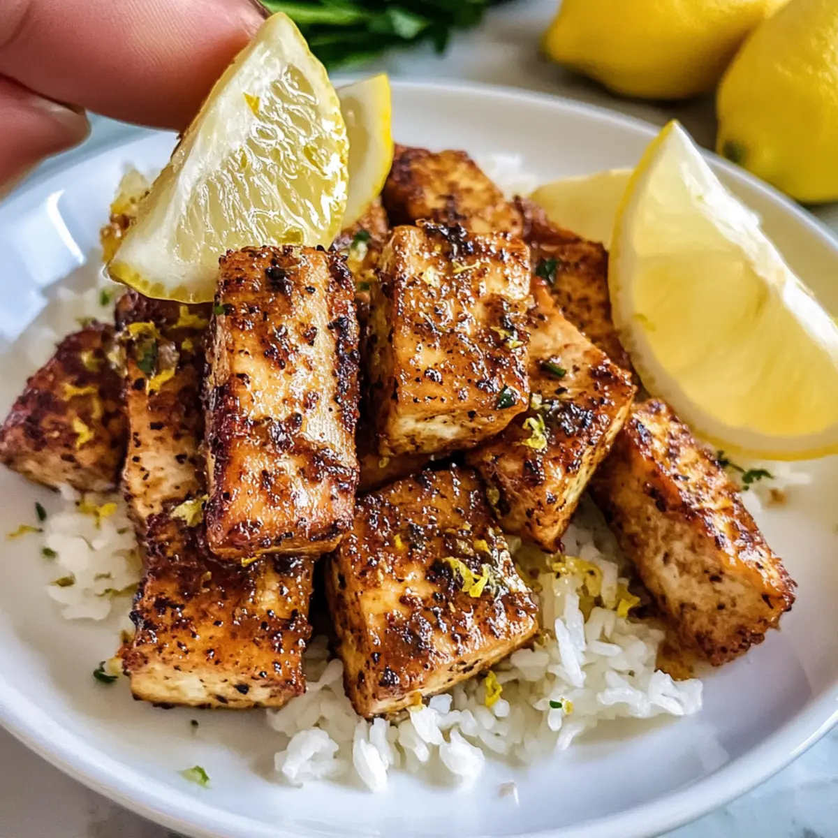 Lemon Pepper Tofu: Crispy Vegan Goodness to Savor