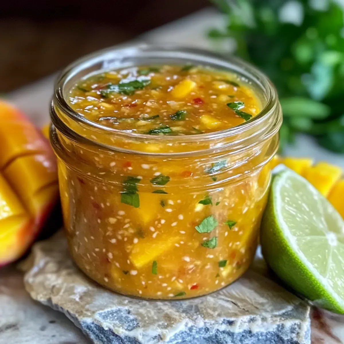 Zesty Mango Habanero Hot Sauce for a Flavor Explosion