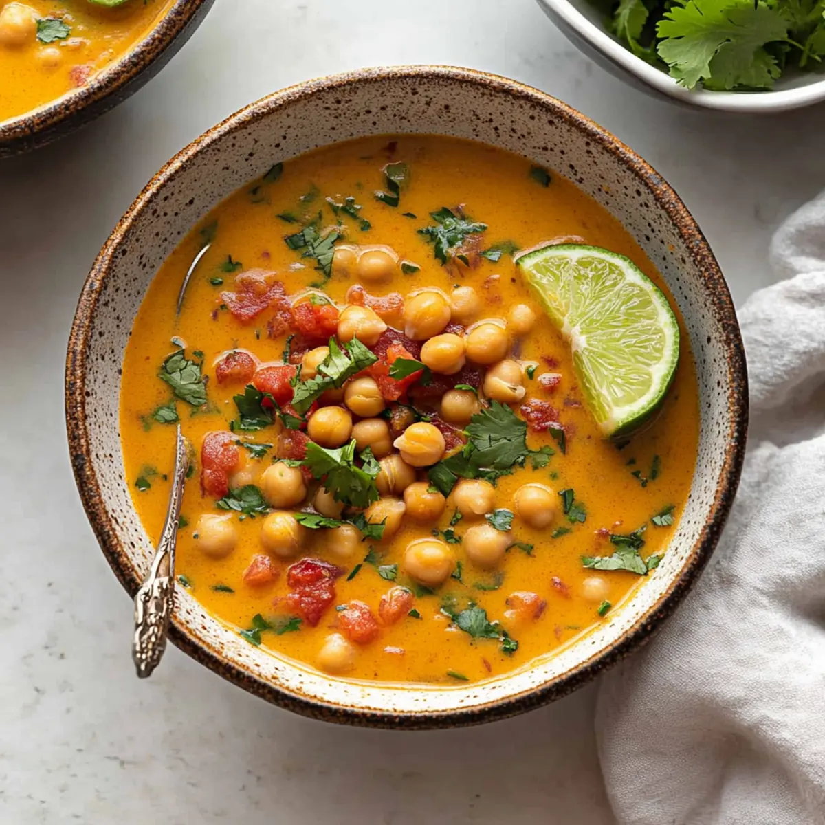 Warm Up with Hearty Chickpea Curry Soup in Just 30 Minutes