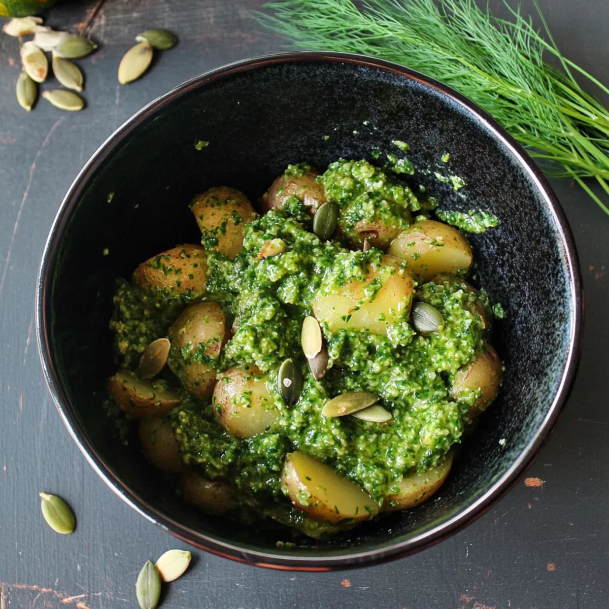 Creamy Chive Pesto Recipe for a Fresh Twist on Salad