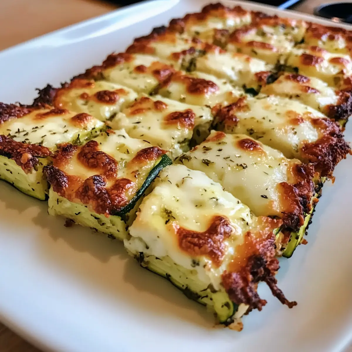 Delicious Cheesy Zucchini Breadsticks for Guilt-Free Snacking