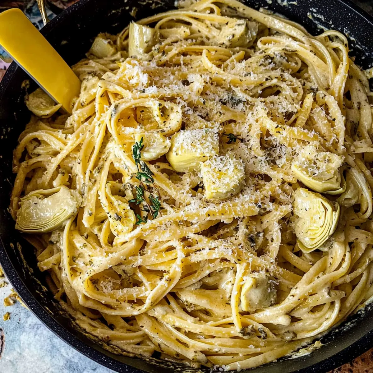Herby Artichoke Pasta: A Creamy Hug for Your Taste Buds