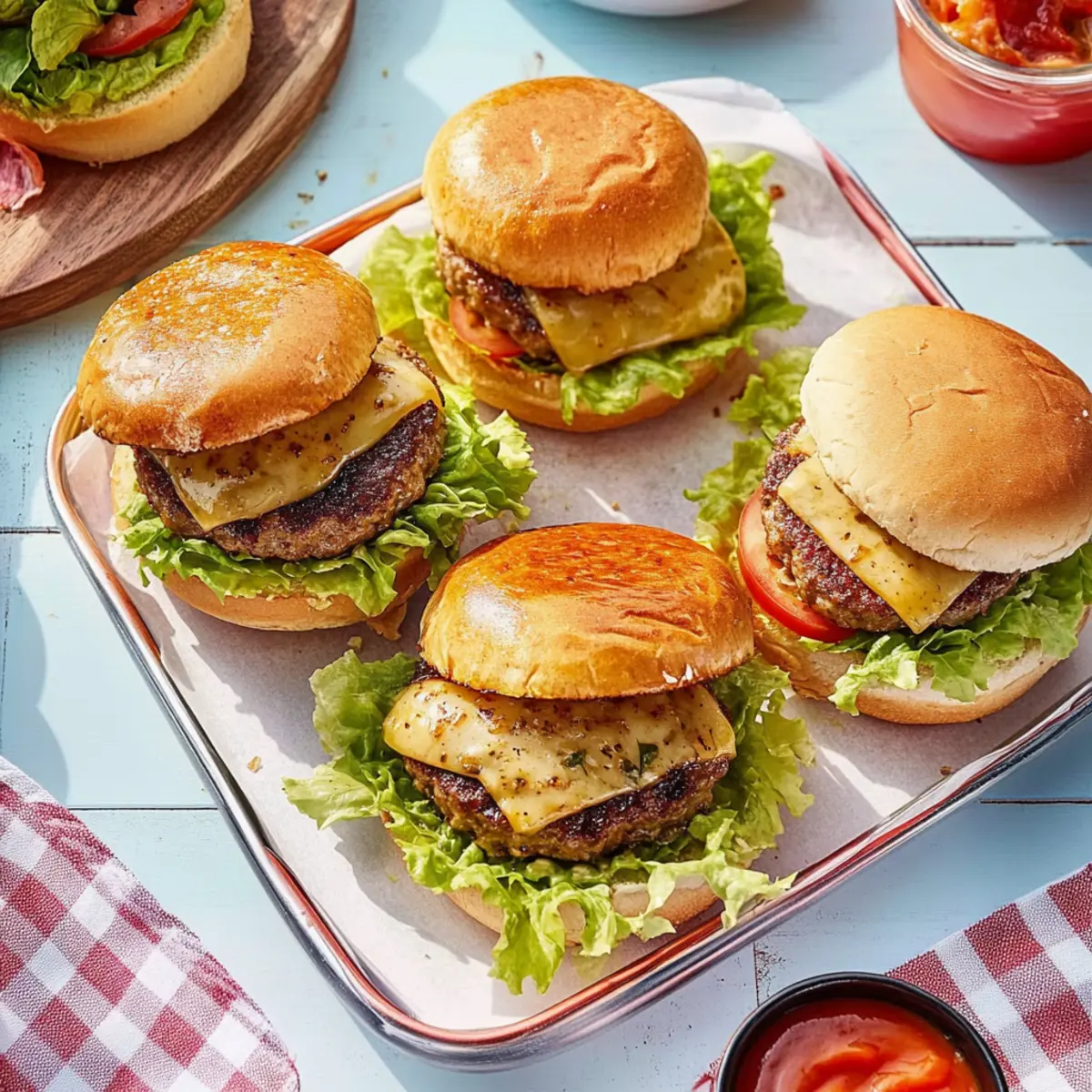 Worcestershire-Glazed Burgers That Will Wow Your Summer BBQ
