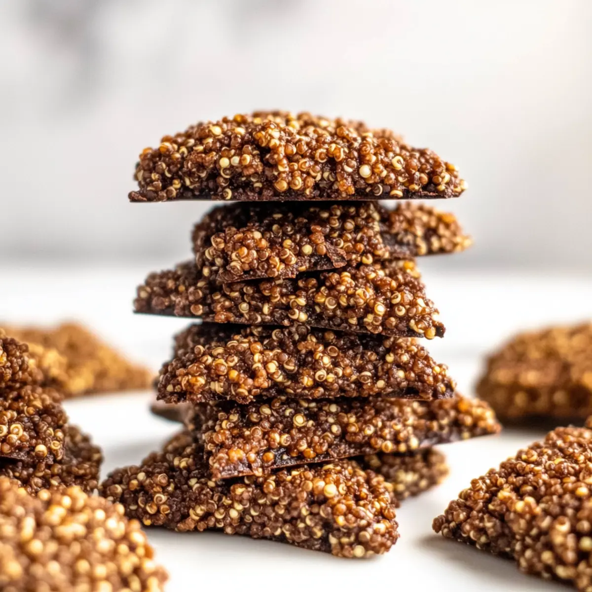 Crispy Chocolate Quinoa Crisps for Guilt-Free Snacking
