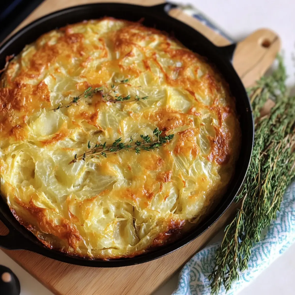 Creamy Smoked Gouda & Cabbage Bake: A Cozy Comfort Dish