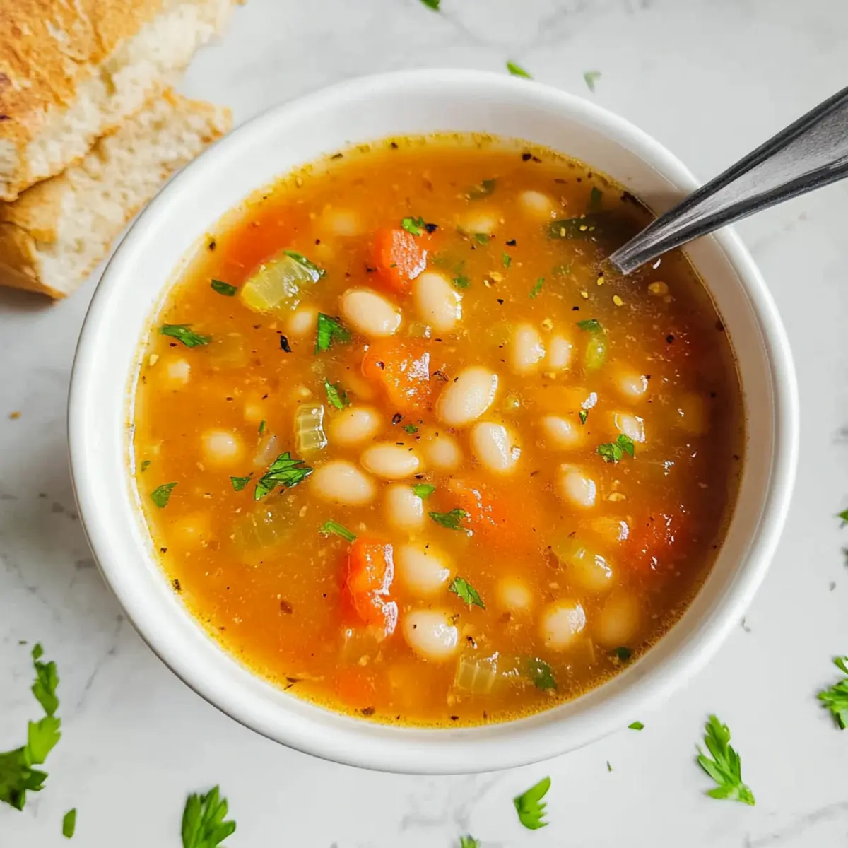 Creamy White Bean and Tomato Soup for Cozy Nights