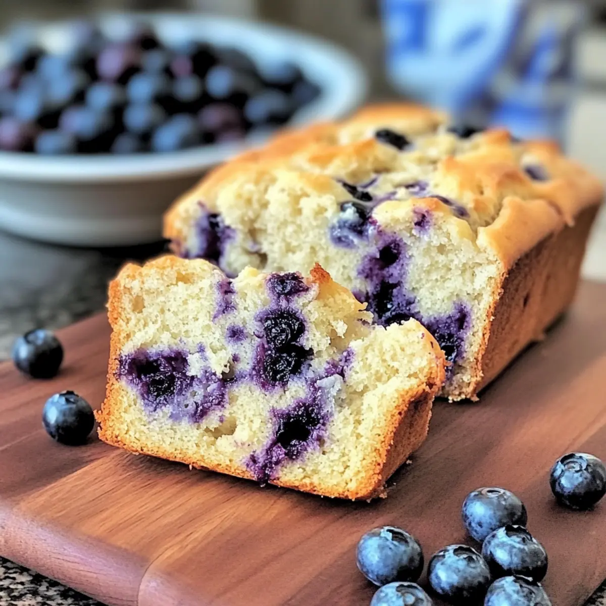 Delicious Blueberry Cream Cheese Bread for Cozy Mornings
