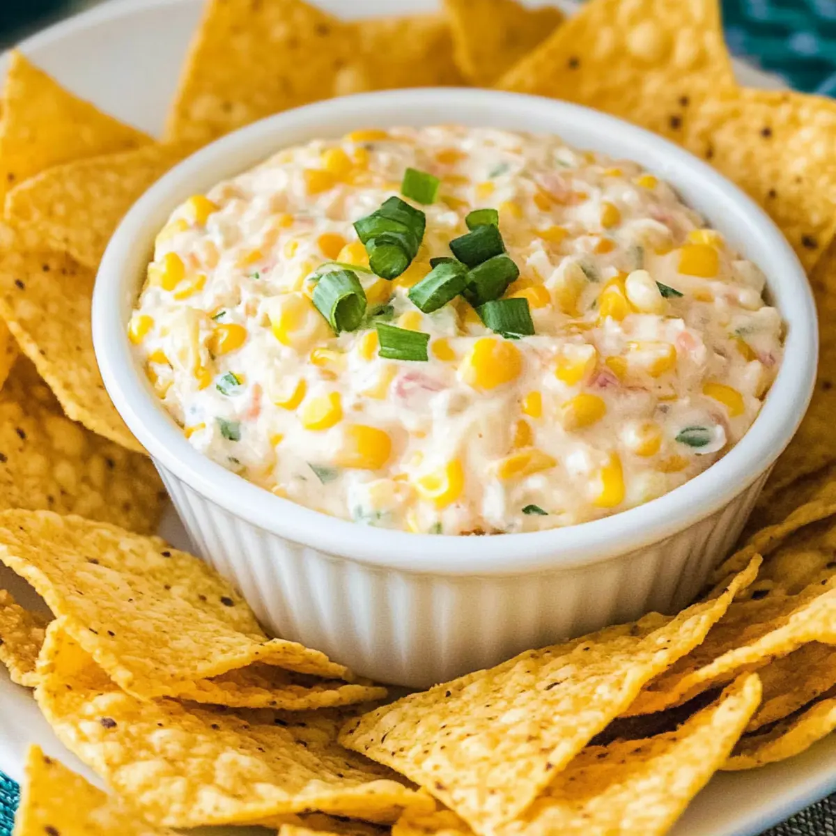 Creamy Corn Dip That Dips You into Flavorful Fun