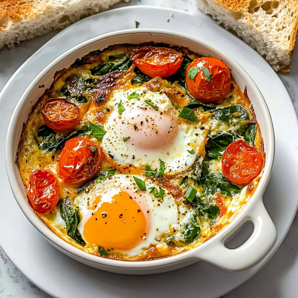 Baked Feta Eggs Recipe: A Creamy Mediterranean Delight