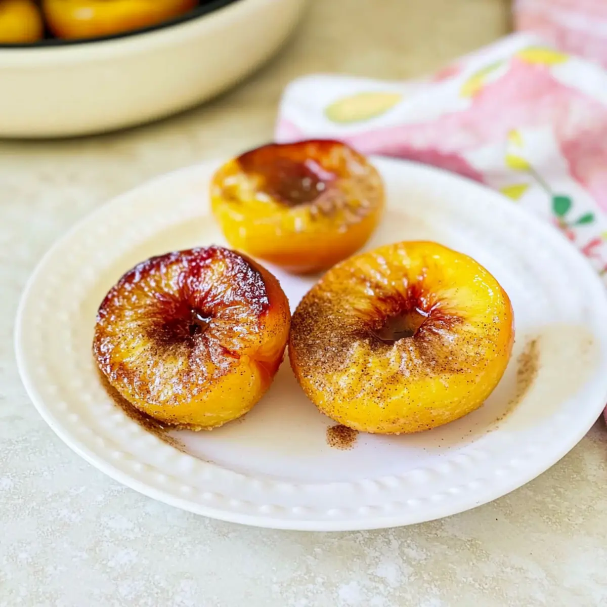Irresistibly Sweet Air Fryer Peaches in 15 Minutes