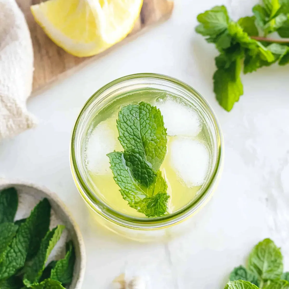 Homemade Mint Syrup: Sweet Summer Bliss in 10 Minutes