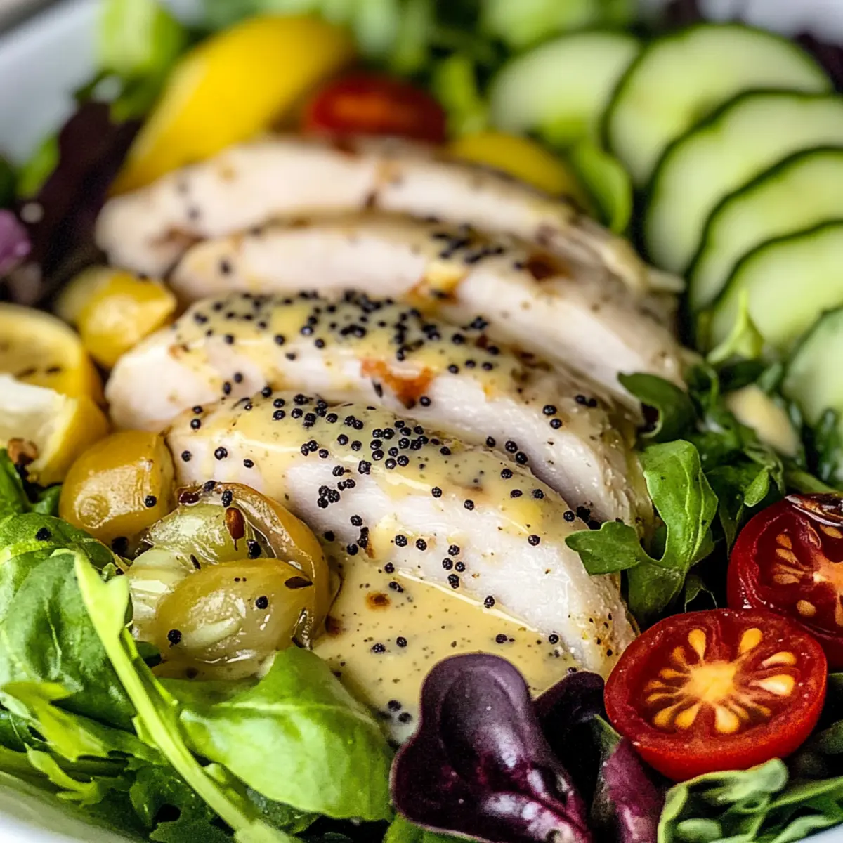 Zesty Lemon Poppy Seed Dressing for Vibrant Summer Salads