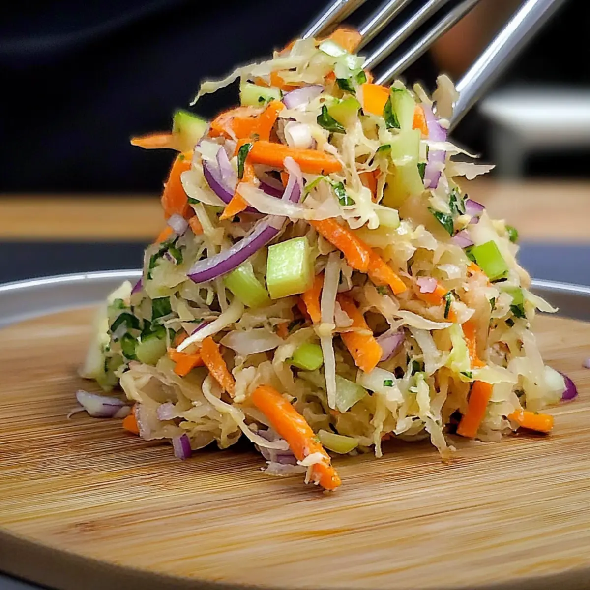 Old Fashioned Sauerkraut Salad: Tangy, Crunchy Bliss