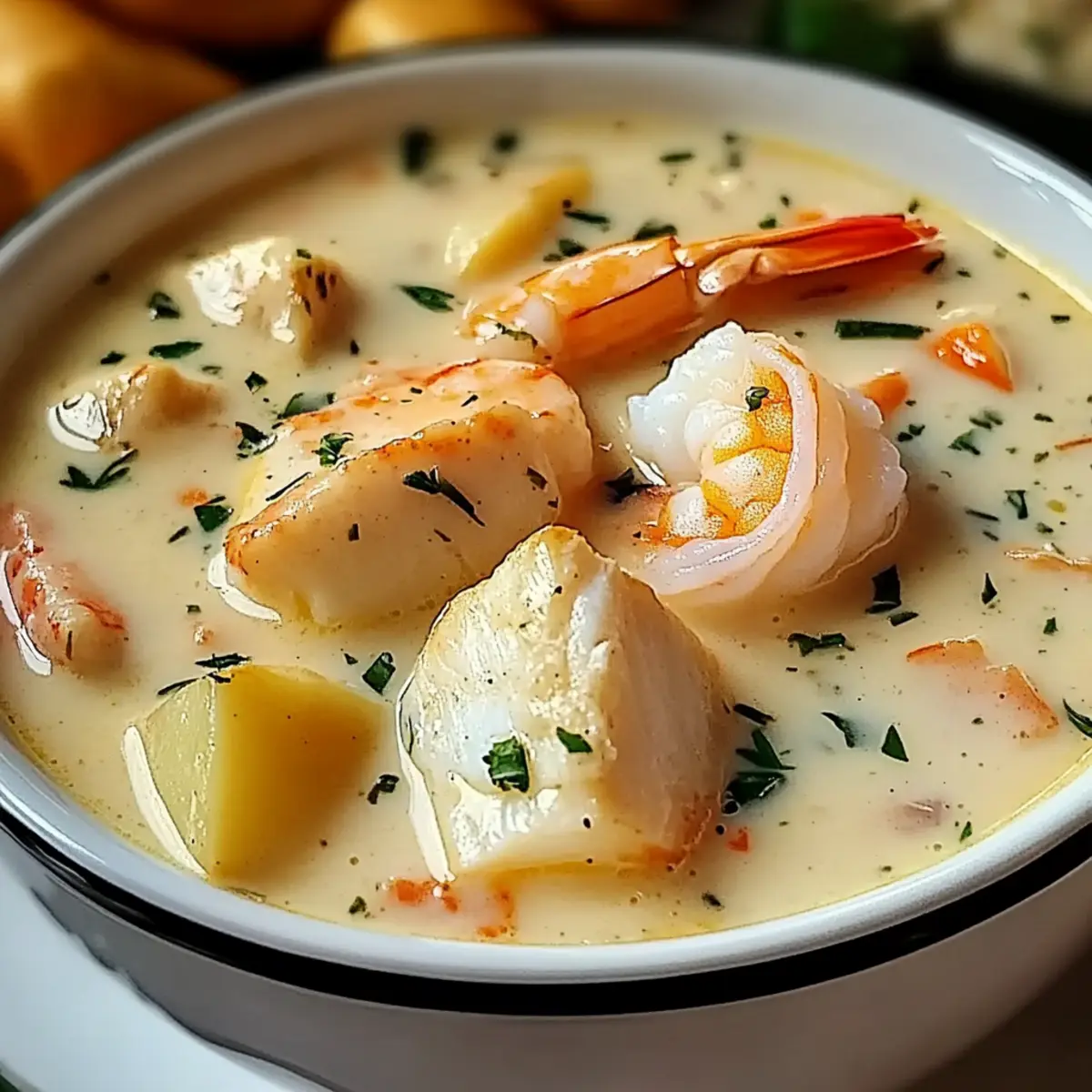 Hearty Nova Scotia Seafood Chowder for Cozy Nights