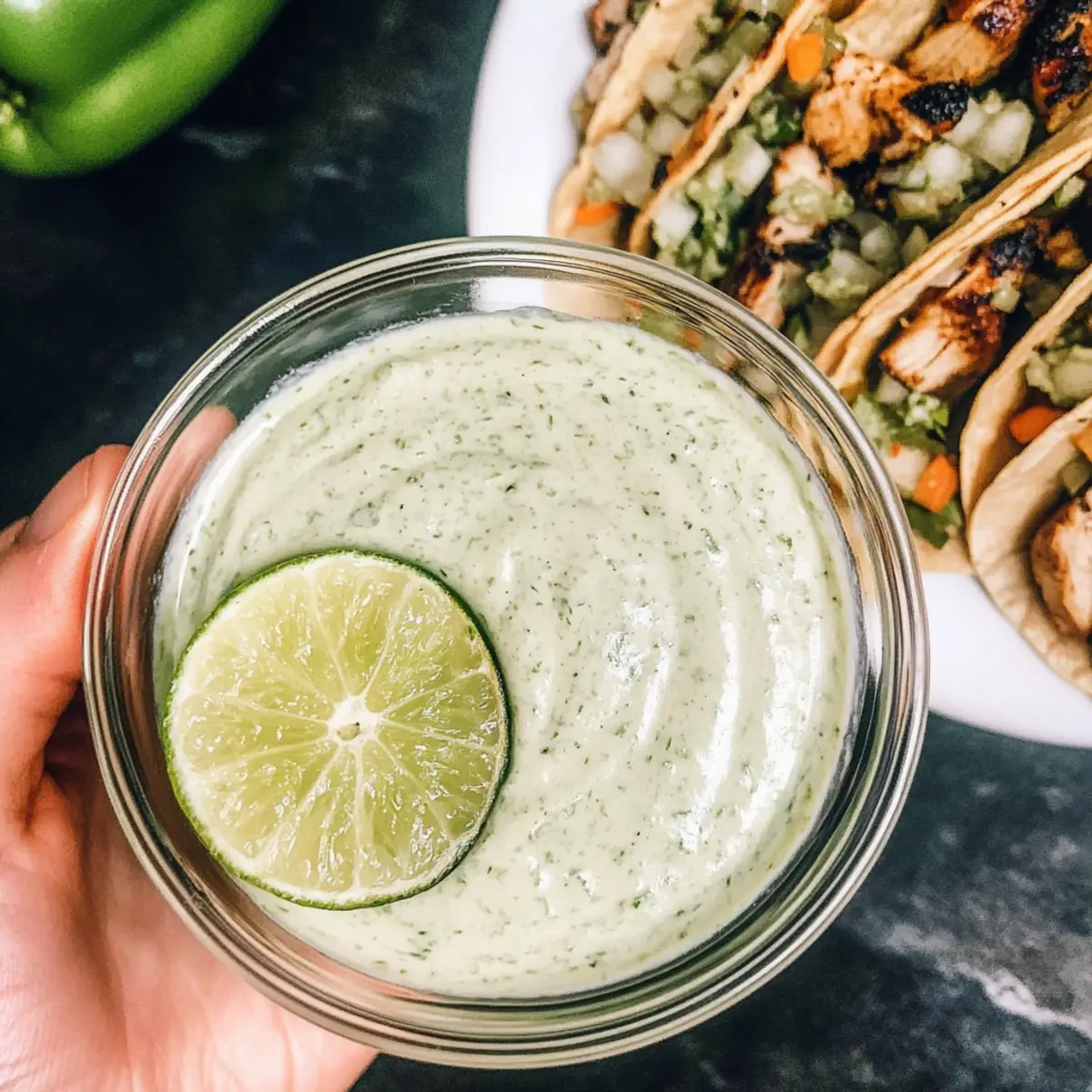 Easy Roasted Poblano Lime Crema for Bold Flavor Lovers