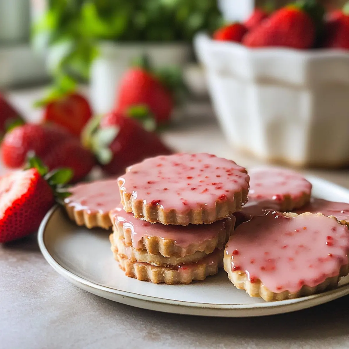 Mouthwatering Strawberry Shortbread Cookies for Every Occasion