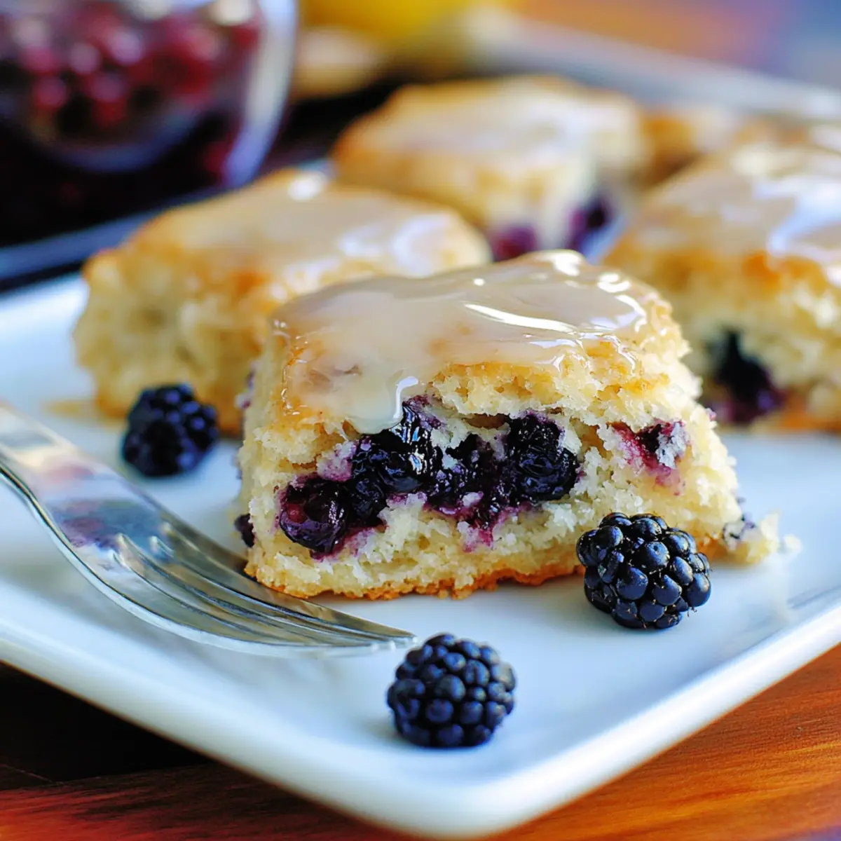 Melt-in-Your-Mouth Blackberry Buttermilk Biscuits Recipe