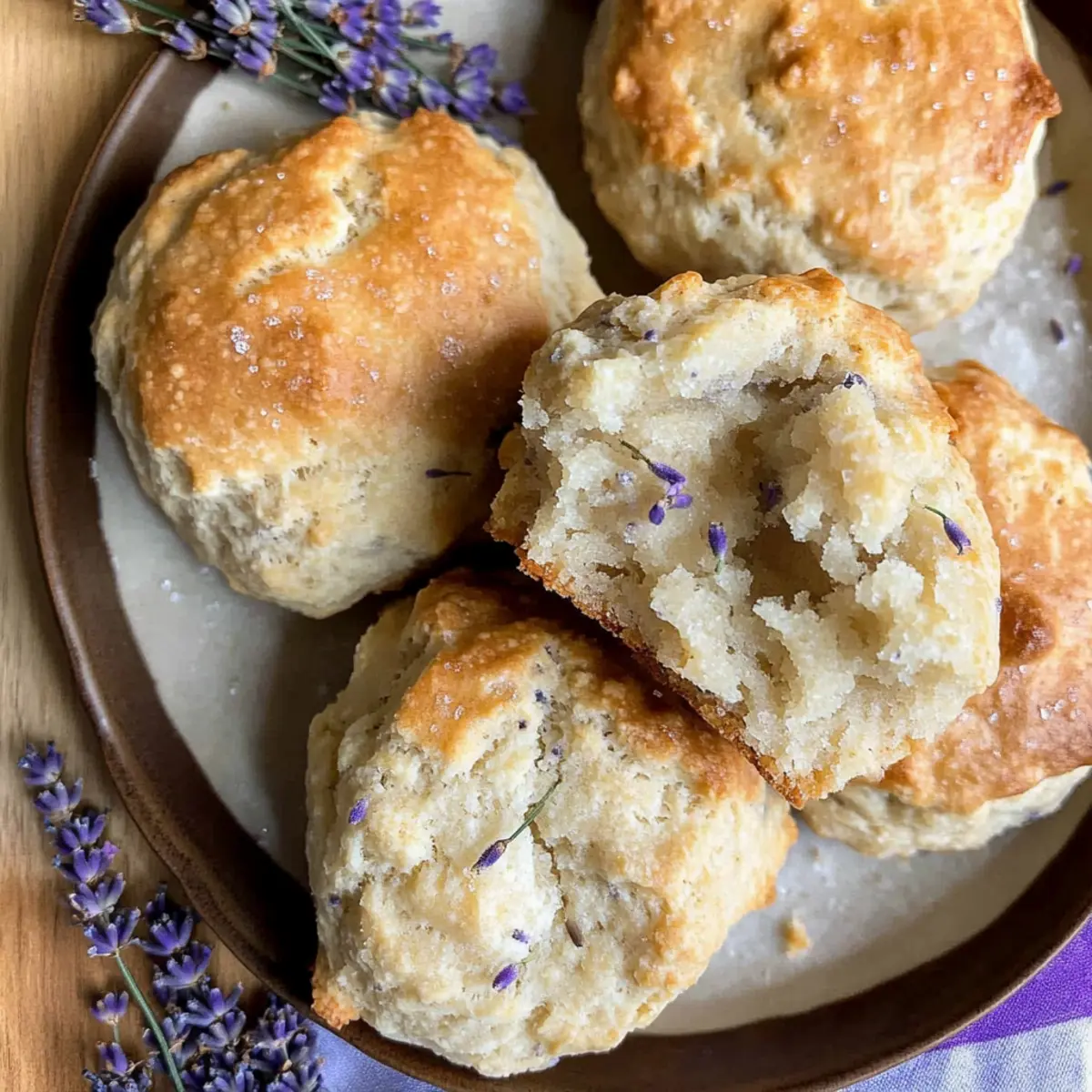 Delightful Lavender Biscuits for a Sweet Floral Treat