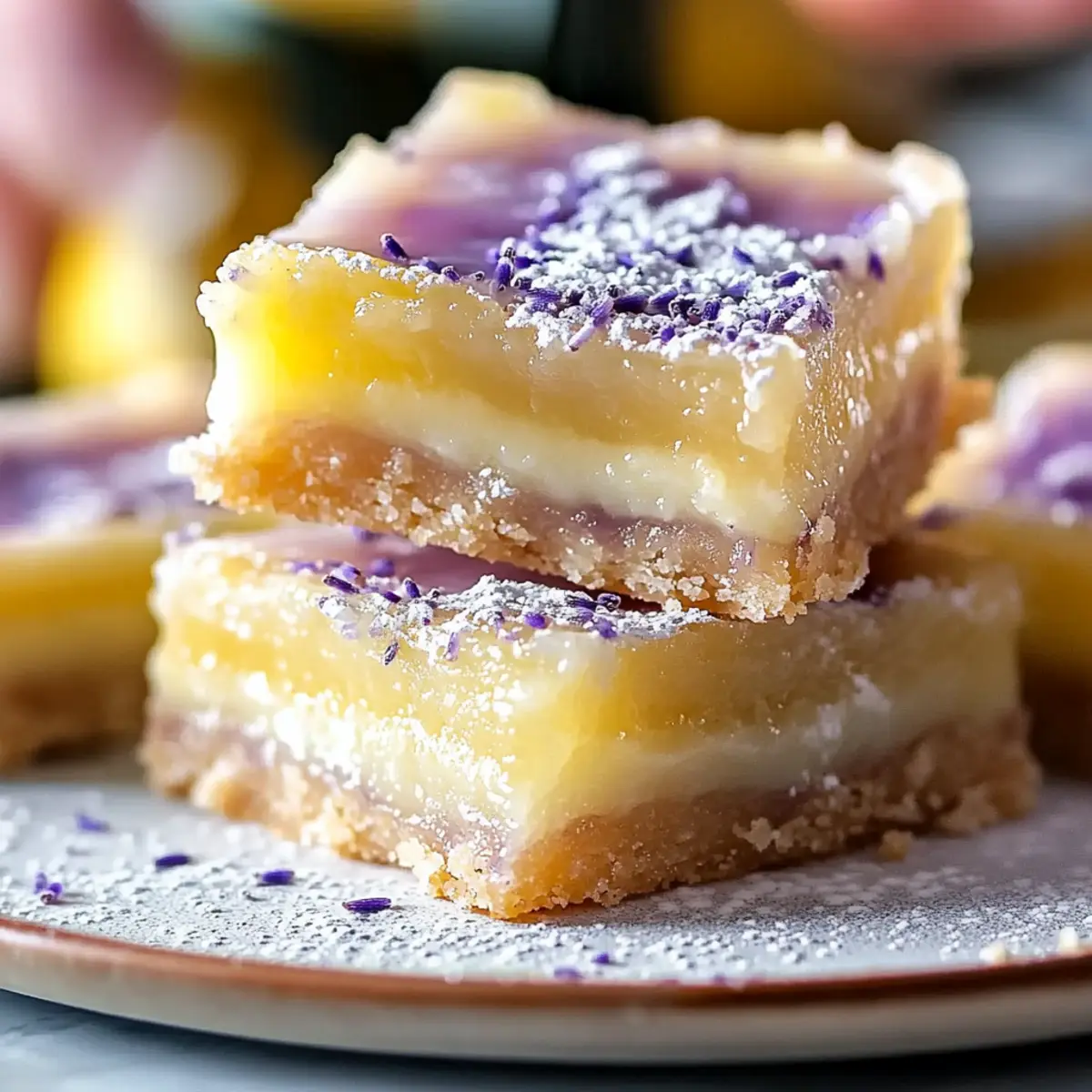 Delightful Lavender Lemon Bars for a Refreshing Spring Treat