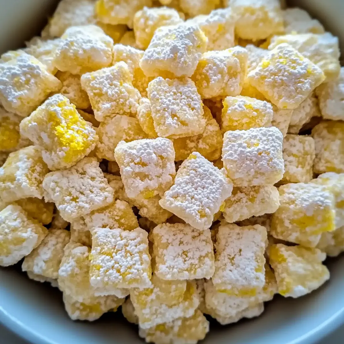Delicious Lemonade Puppy Chow Snack: No-Bake Fun for Everyone
