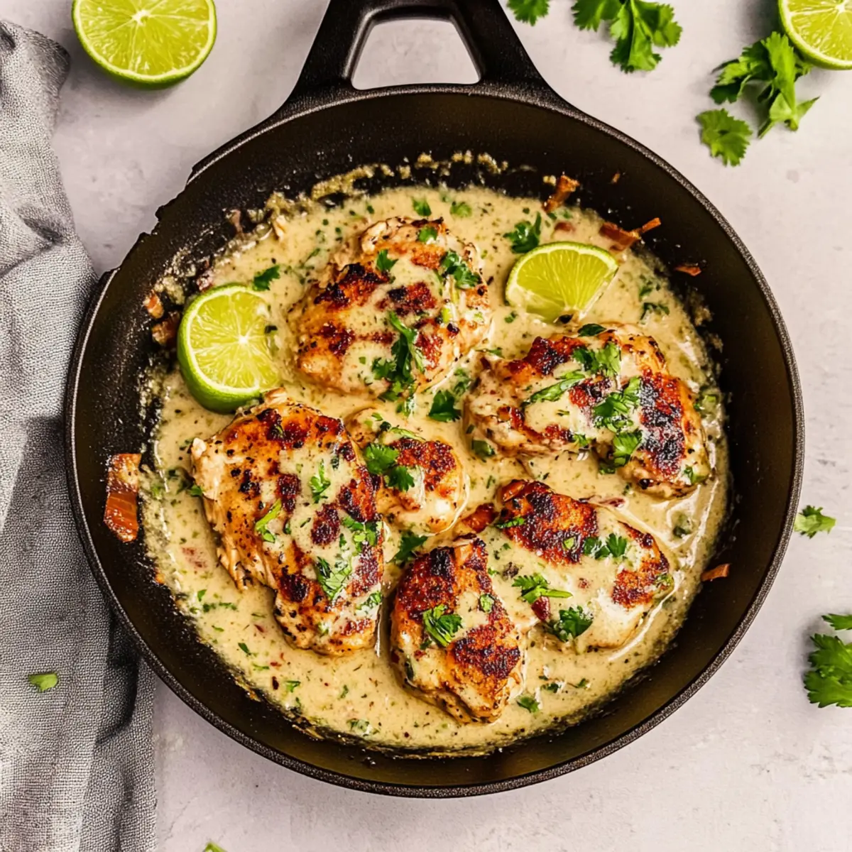 Zesty Coconut Lime Chicken Skillet for Quick Family Meals